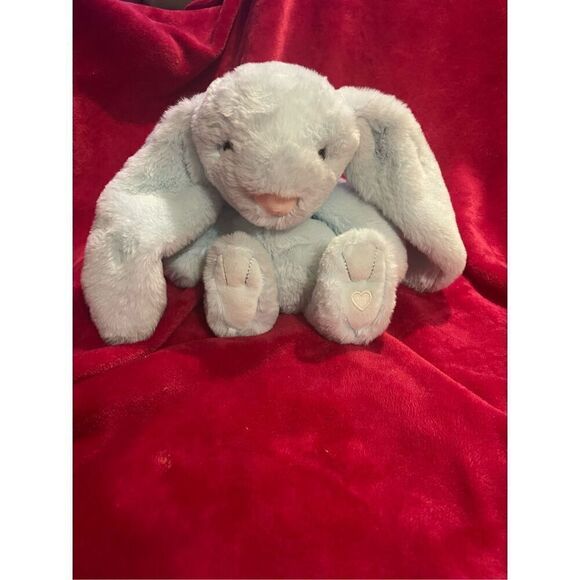 Lavender Life Xander Bunny Baby Blue Microwavable Super Soft Therpy Plush Cuddle - Picture 2 of 11